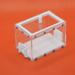 Acrylic Outworld for Queen Ant, No Gaps- 10cm x 6.5cm x 7cm (Fully Made)