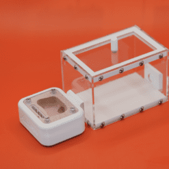 Alternative view of Acrylic Outworld for Queen Ant, No Gaps- 10cm x 6.5cm x 7cm (Fully Made)